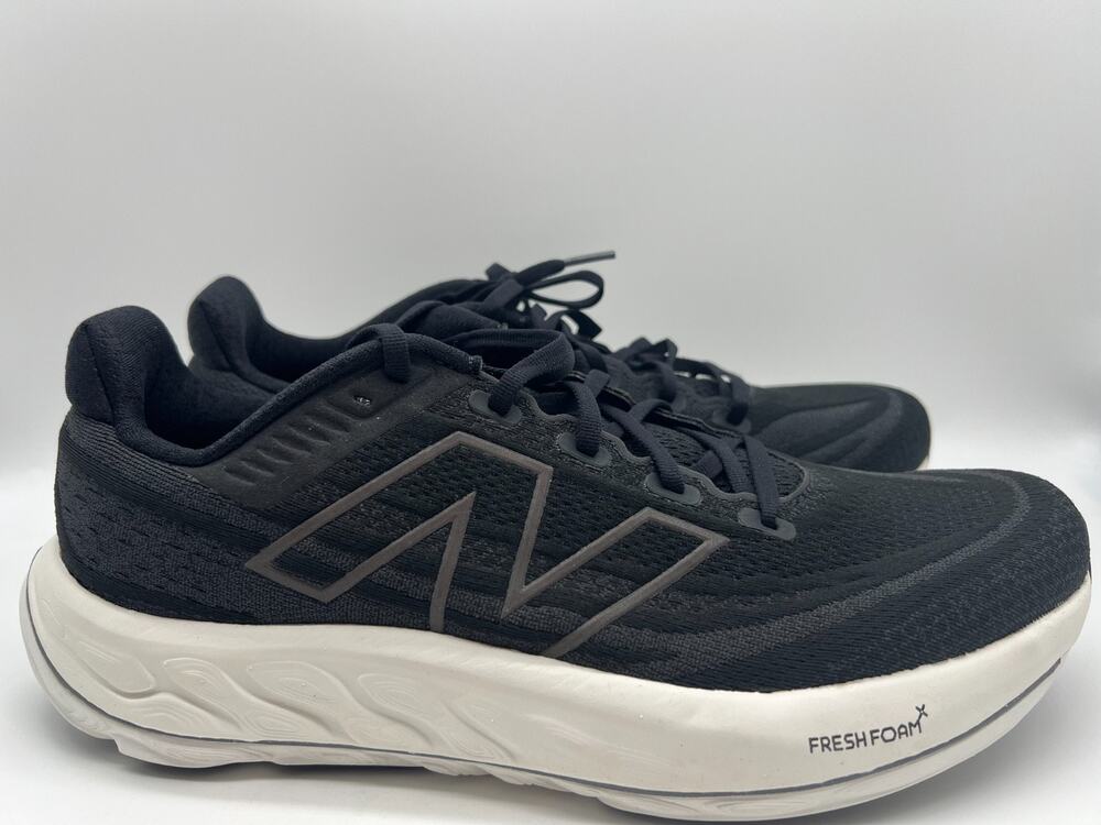 New Balance Fresh Foam Vongo v6 Black White Men's 11.5D MVNGOLK6 New